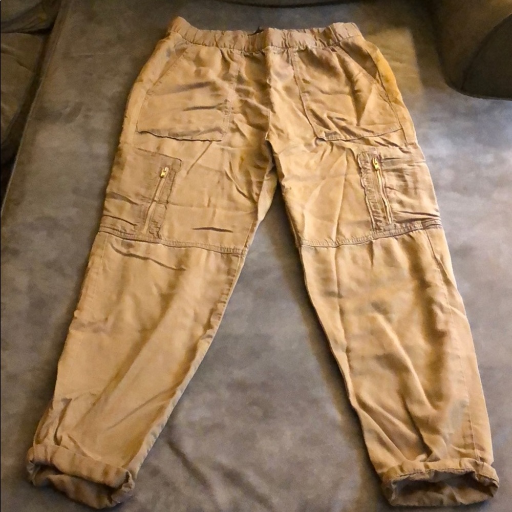 Tan cargo pants